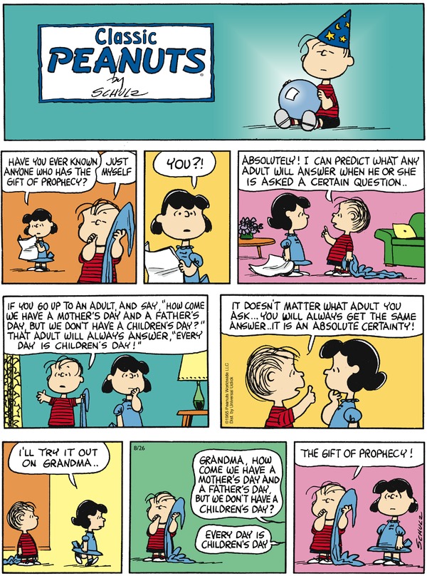 Peanuts - Gift of Prophecy