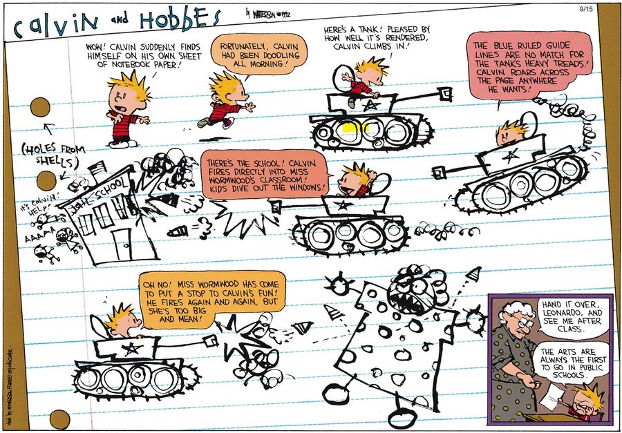 Calvin and Hobbes Â« The Comic Ninja Â« Page 4